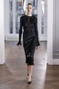 Ralph & Russo 17W DRS018 Sequin on Mesh Dress, Gunmetal, Size 34 (RRP £11,500)