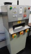 Manual/Auto Heated Press with Heated Platten (Location: Brentford. Please Refer to General Notes)