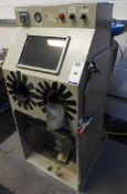 Unbadged Sandblasting Cabinet, 240v with Temperature & Pressure Controls, & Integral Dust