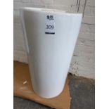 Ceramic Pedestal Washbasin with BauEdge Mono Mixer (Location: Brentford. Please Refer to General