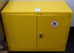 Flammable Storage Cabinet & Contents (Location: Brentford. Please Refer to General Notes)