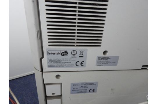 Find Sharp Printer Serial Number Sharp MX-2640 Printer, Serial Number 3E010754 (Location: Castleford ...