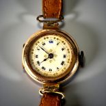 A vintage 9ct Gold cased ladies cocktail watch.
