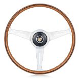 Volant de direction pour Porsche 356 B/C par Enrico Nardi, 1967, signé sur une des branches, marque