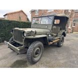 Fully restored and rebuilt 1942 Willys MB Jeep; Registration: 540 UXL; Chassis Number: MB151001;