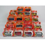 Large collection of Matchbox die-cast model vehicles, boxed, including cars, vans and special