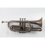 Vintage Cornet Magna Tremiel Higham Silver Tone Untested Instrument 2307119