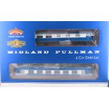 Bachmann Midland Pullman 31-256DC OO gauge DCC On Board six-car unit in Nanking Blue with yellow