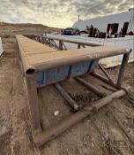 4.5" Drill Pipe Rack w/Pipe