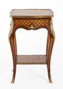 Pedestal Table "Lacroix" (Louis XV Style) This exquisite pedestal table, referred to as the "