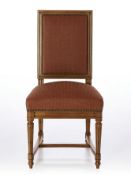 A pair of Cabriolet Chair "Roussin" – Louis XVI Style An exquisite example of French neoclassical