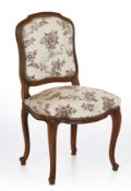 A pair of Transitional Louis XV–Louis XVI Side Chair, in the Manner of Delanois A finely crafted
