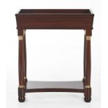 "Lesage" jardinière is a masterclass in the Empire style (1804–1815), capturing the rigid