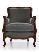 A Pair of Louis XV Armchair Nogaret Style This exquisite armchair embodies the perfect, balanced