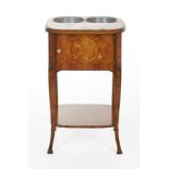 Pedestal Table "Lachaire" in Transition Style is an exceptional example of French cabinetmaking,