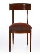 A pair of Chair Porrot This handsome side chair is a classic example of the Biedermeier period style