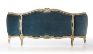 Louis XV-style Footboard – Bed Vénitien, a masterfully crafted piece that embodies the ornate