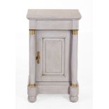Bedside Table "Napoleonville" in Empire Style is a dignified realization of early 19th-century