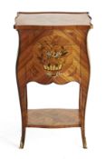 Guéridon "Campan" (Louis XV Style Marquetry) This exceptional piece, styled as the Guéridon "Campan"