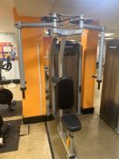Precor rear delt/pec fly is a versatile dueal function machine for chest and shoulders Note this lot