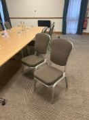10 x Burgess conference stacking chairs Note this lot has a lift out charge see charges in Important