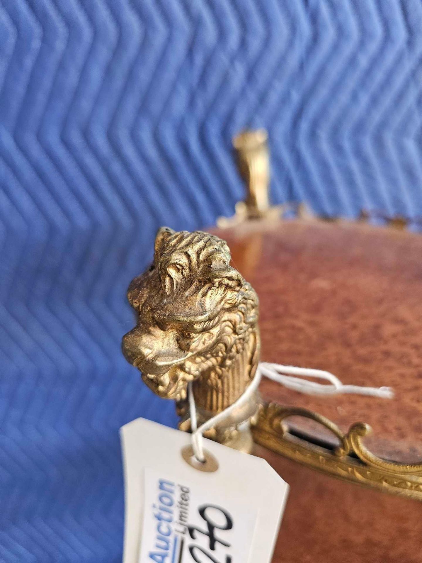 Victorian Style Three Tier Figural Shelf/Plant Stand With Figural And Repousse Detailing 31 X 91cm - Image 3 of 4