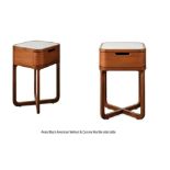 Anais Side Table is an exquisite accent piece that showcases a masterful blend of rich Black