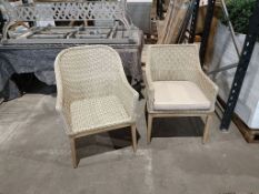 Bramblecrest Set B733 Monterey Vogue Armchair x1 & Monterey Deluxe Vogue Armchair x1 - Sandstone