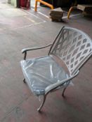 Bramblecrest Set B305 Milan Armchair w/ Cushion - Stone [ WhsLoc 105 Bay 68 C]