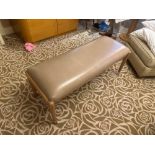 An Art Deco Style Maple End-of-Bed Bench by Francesco Molon A luxury contemporary end-of-bed (EOB)