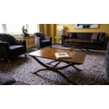 A Luxury Art Deco Style Macassar Ebony Coffee Table An exceptional contemporary coffee table