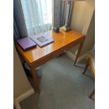 A Luxury Art Deco Style Birds Eye Maple Writing Table by Francesca Molon An exceptional, high-end