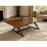 A Luxury Art Deco Style Macassar Ebony Coffee Table An exceptional contemporary coffee table