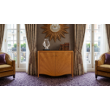 An Art Deco Style Maple Credenza / Media Cabinet by Francesco Molon A high-end contemporary media