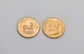 10 Goldmünzen Krügerrand