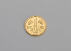 Goldmünze 1 Deutsche Mark
