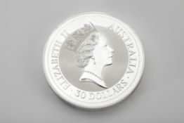 Silbermünze Kookaburra