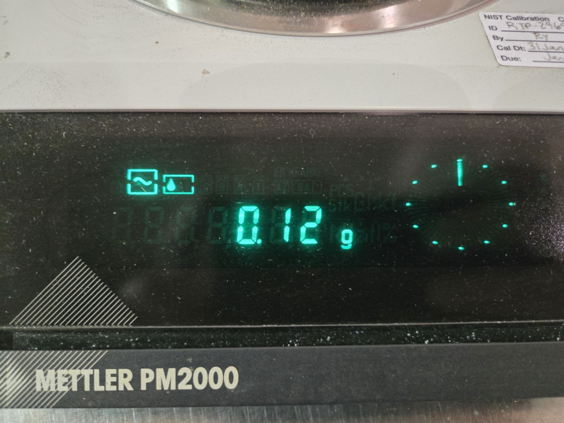 Metter Toledo balance, type PM2000, serial# K95036.