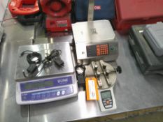 Uline Digital Scale Model H-1651, Vevor Paste Liquid Fill