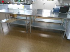Stainless Steel Tables