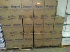 Skid of Elegant Paper Towels, Approx 35 Cases
