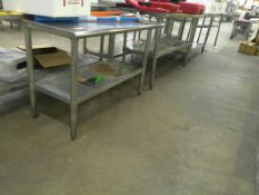 Stainless Steel Tables