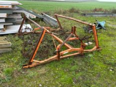 Grass harrow 4m folding