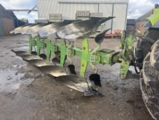 1996 Dowdeswell DP 1205 5 furrow reversible plough 4+1, 14" furrow width, serial no 96MA36844, SCN