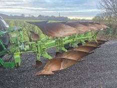 2014 Dowdeswell MA 105 plough 4+1, hyd front furrow