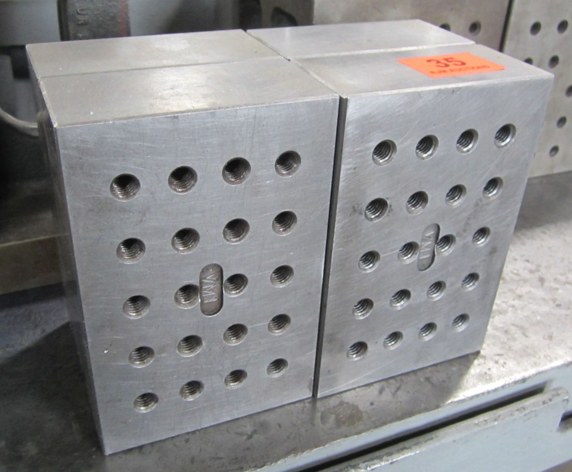 Steel Thread Blocks SET OF 4 THREADED 1-2-3 BLOCKS