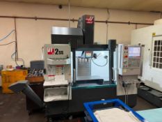 2024 HAAS VF-2SS CNC VMC, 4TH AXIS WIRING, WIPS, TSC, CHIP AUGER - VISES NOT INCLUDED