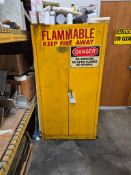 JUSTRITE SAFETY STORAGE CABINET FOR FLAMMABLE LIQUIDS