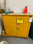 EAGLE FM 1930, 45 GAL P.P.E. FIRE CABINET