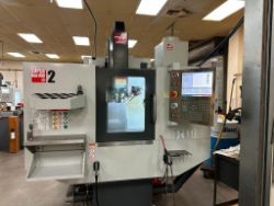 2018 HAAS SUPER MINI MILL 2 CNC VMC, 4TH AXIS DRIVE, WIPS, CHIP AUGER, HSM - VISES NOT INCLUDED